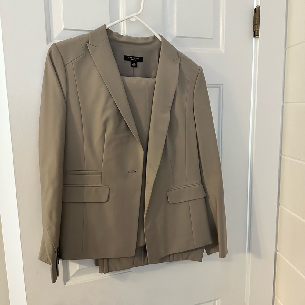 Ann Taylor Taupe Blazer